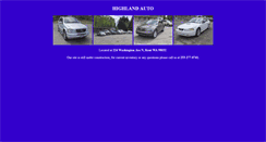 Desktop Screenshot of highlandautoinc.elevatemedia.com